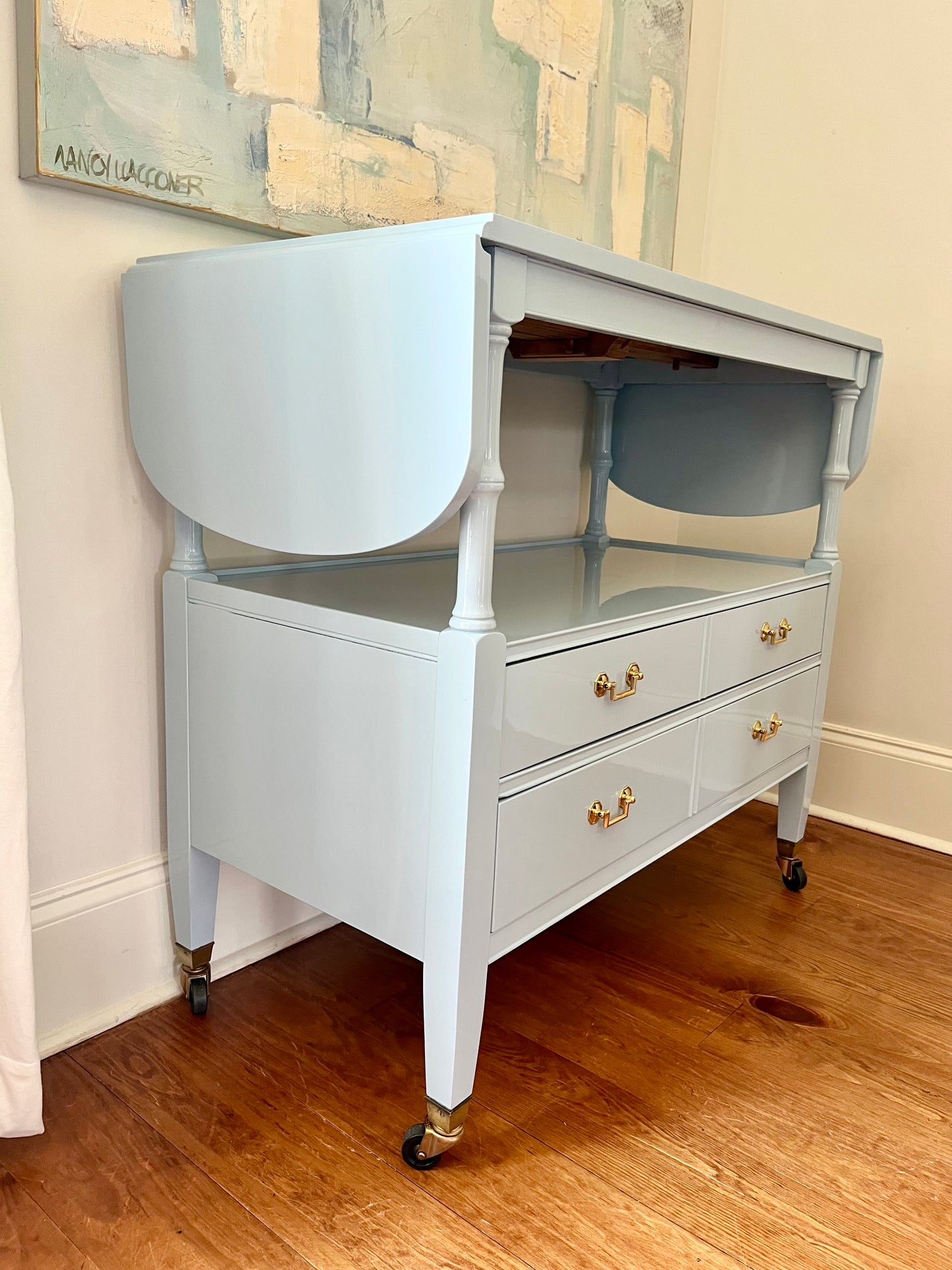 High Gloss Bar Cart - Now Available
