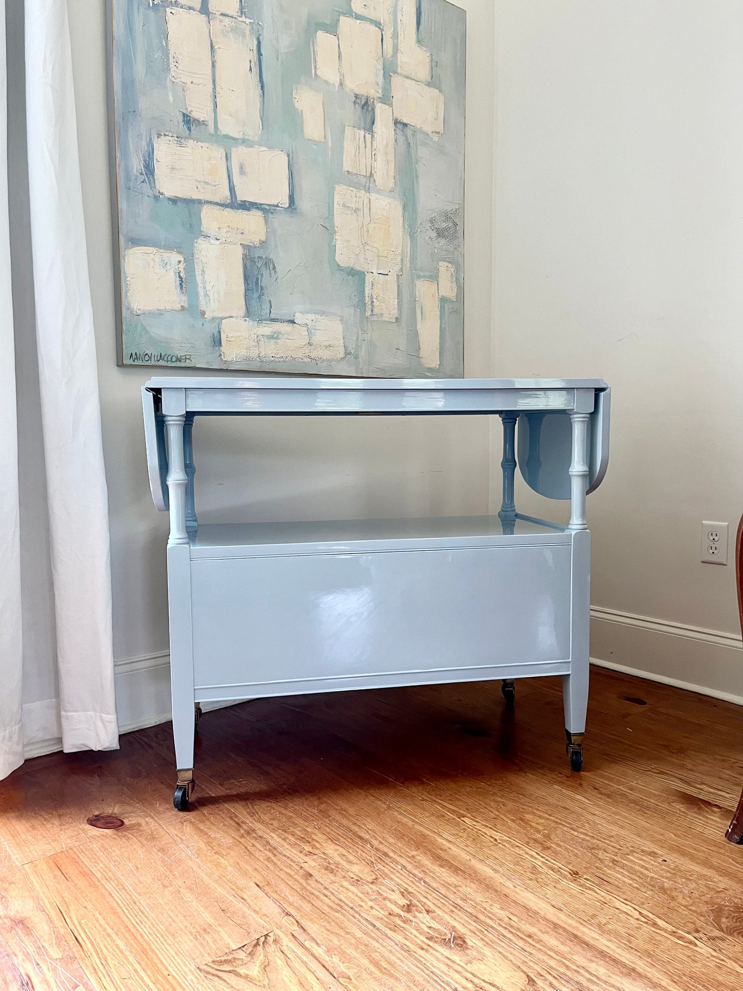 High Gloss Bar Cart - Now Available