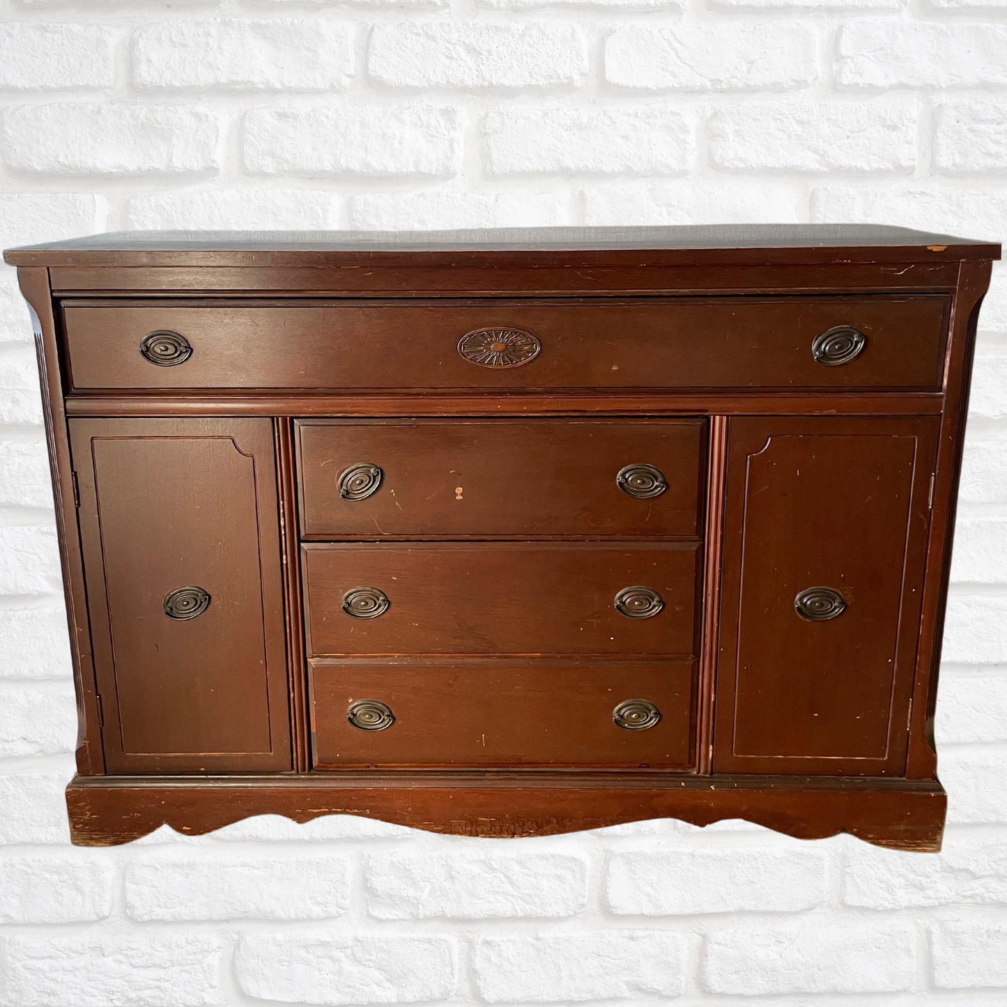 traditional wood buffet - high gloss lacquer furniture Brandon, MS