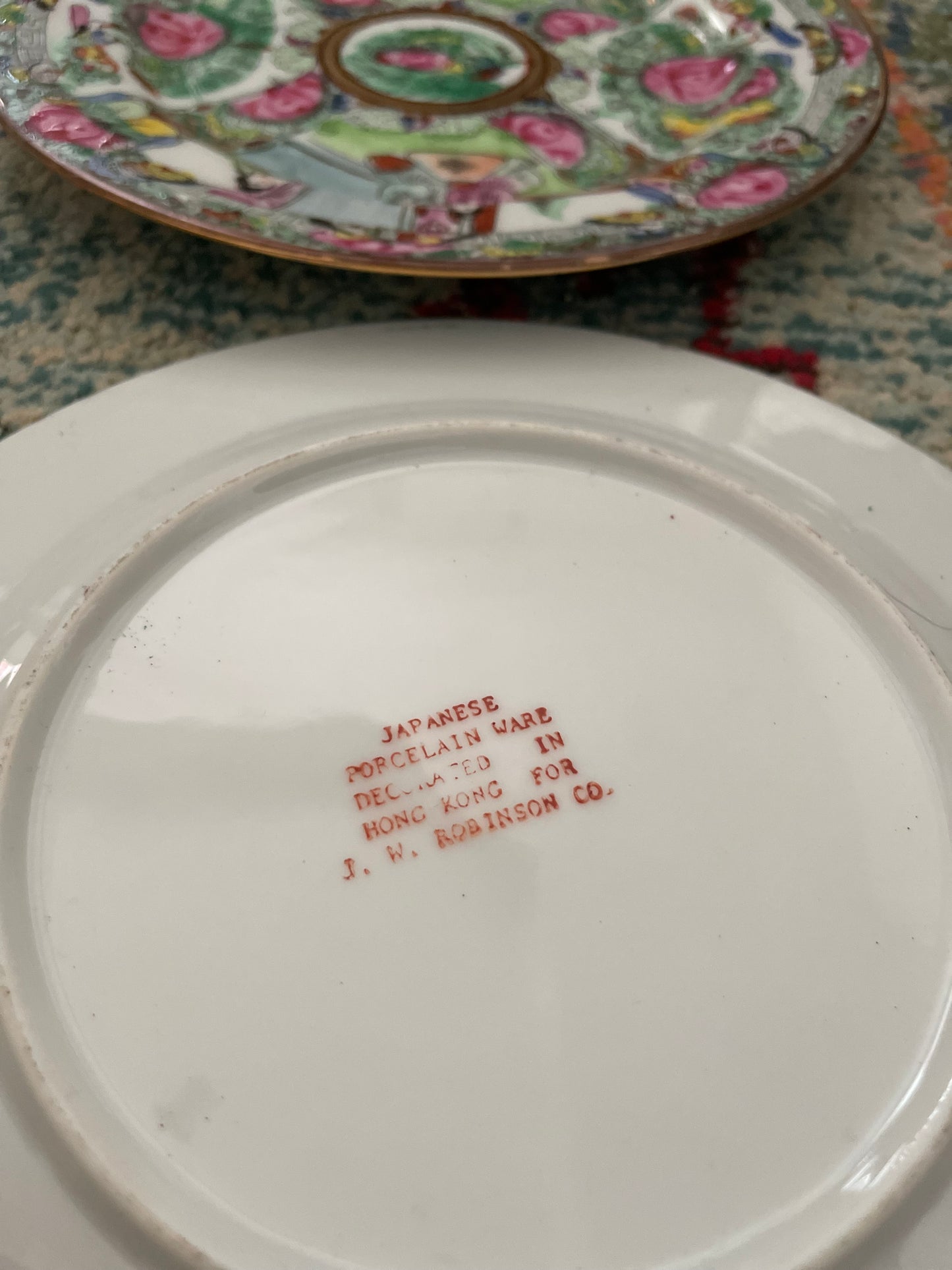Rose Medallion 10” Plate