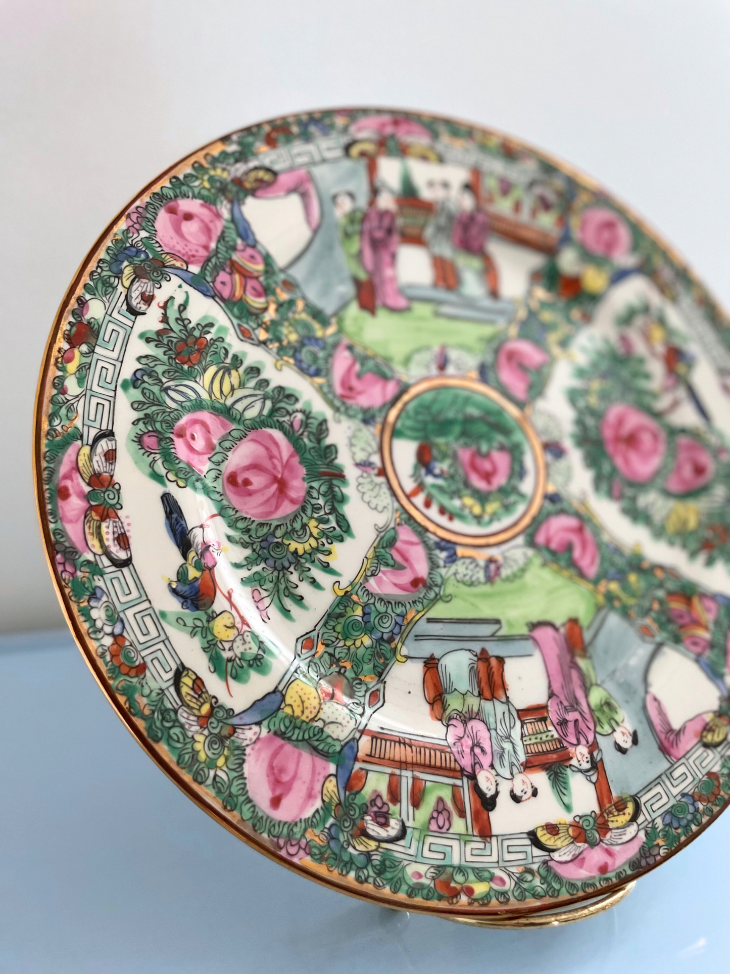 Rose Medallion 10” Plate