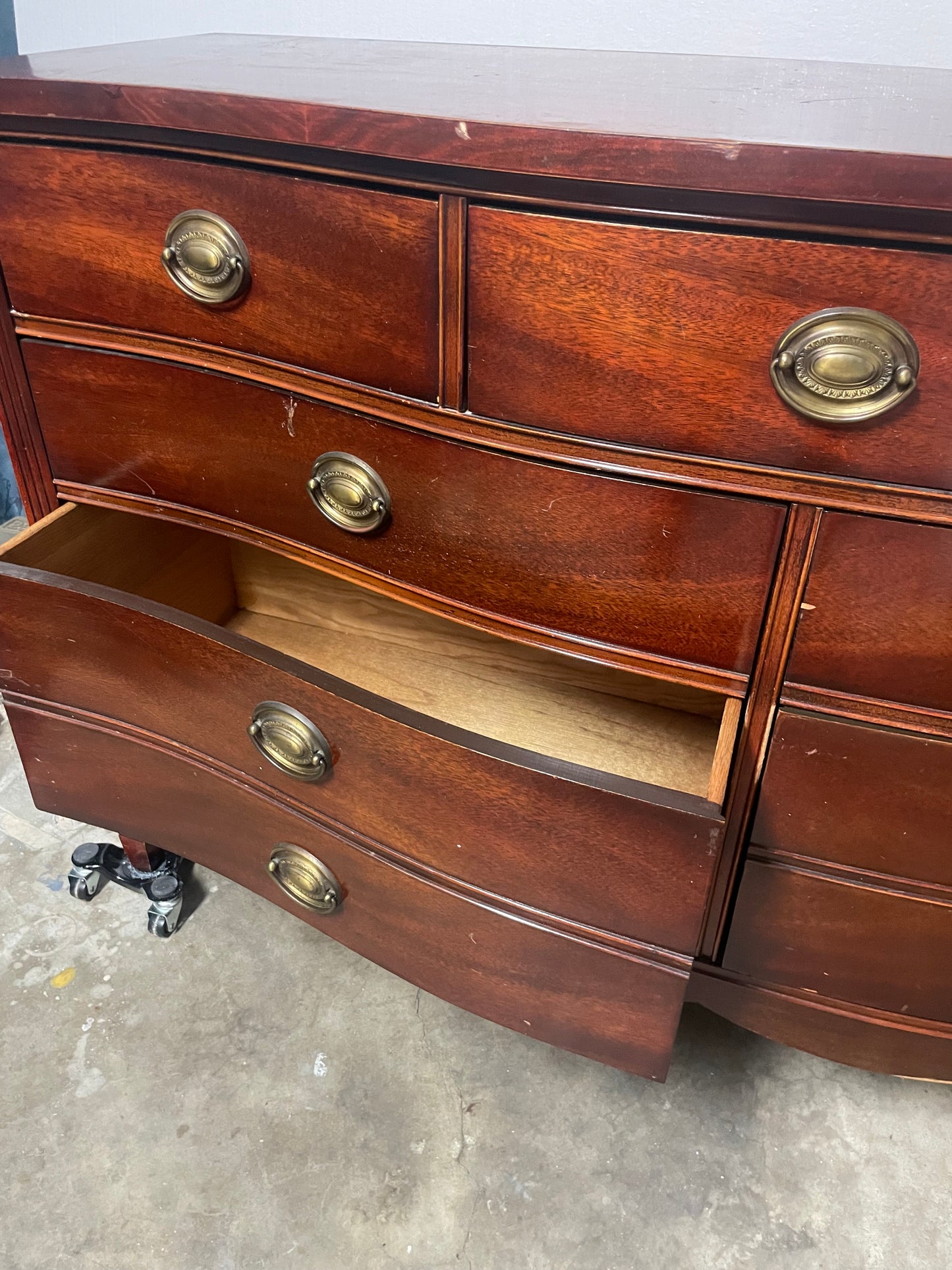 High Gloss Serpentine Dresser - Available at The Met